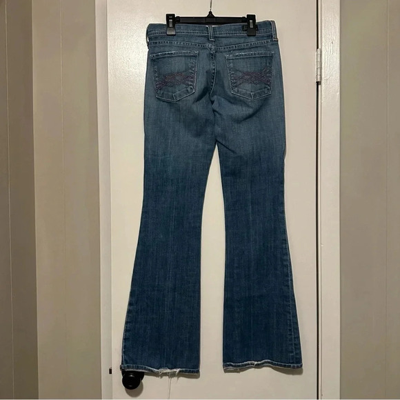 Citizens of humanity Naomi low waist flare stretch jeans size 27 - Picture 4 of 11